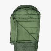 Phoenix Spark 150 mummy sleeping bag interior view, showcasing lightweight insulation and spacious design.
